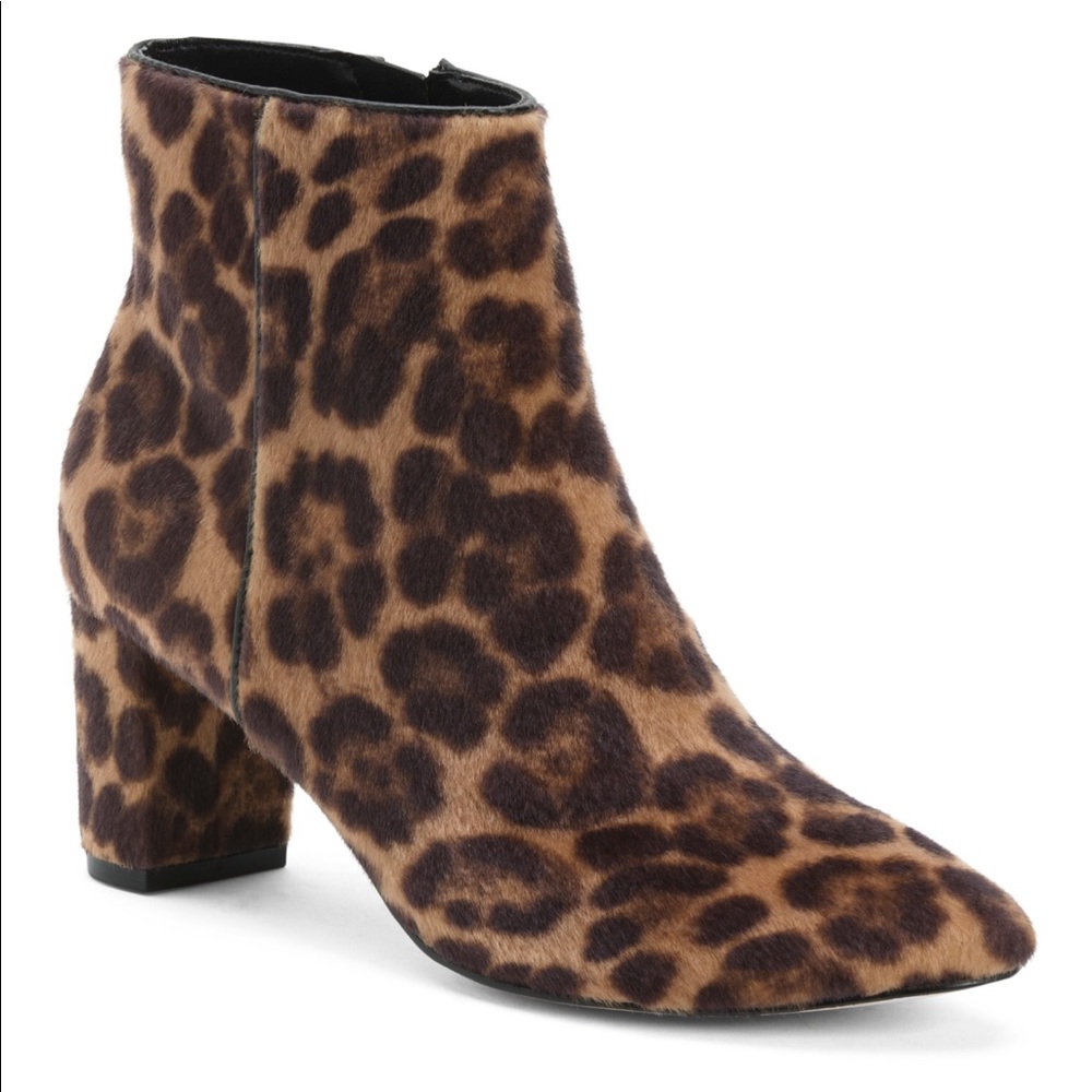 Nine West Leopard Bootie